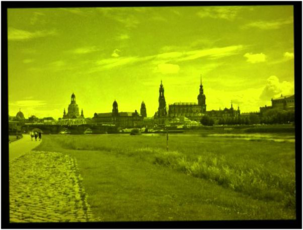 Panorama von Dresden dargestellt mit einer Bildwiederholrate von 10 kHz