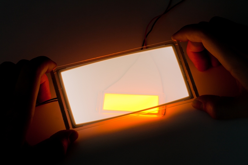 OLED Leuchtkacheln